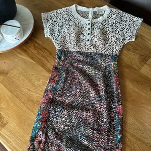 Anthropologie Beguile Lace Dress Byron Lars Size 2